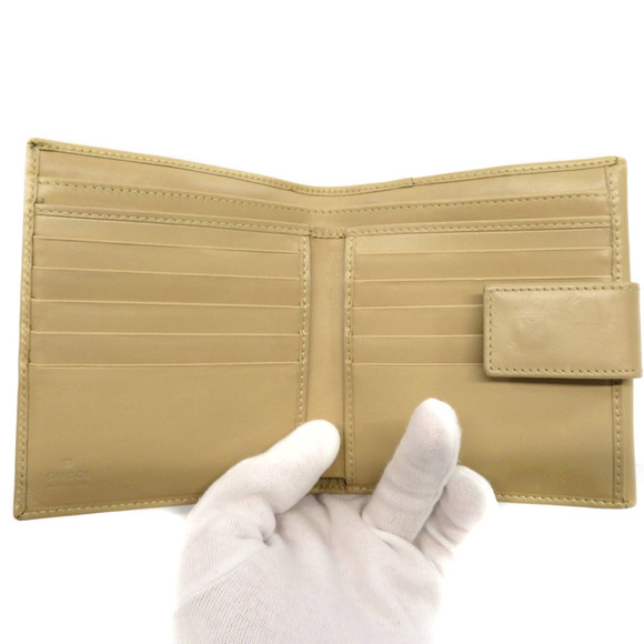 Gucci Double hook Wallet Beige Bifold - Picture 5 of 8